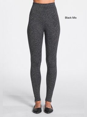 Nylon Blend-The Perfect Fit Legging by DKR & Co.-Black Mix